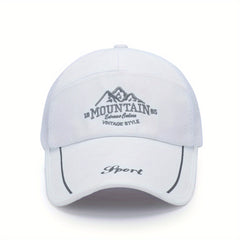 Adjustable Mesh Baseball Cap for Outdoor Sports Sun Protection