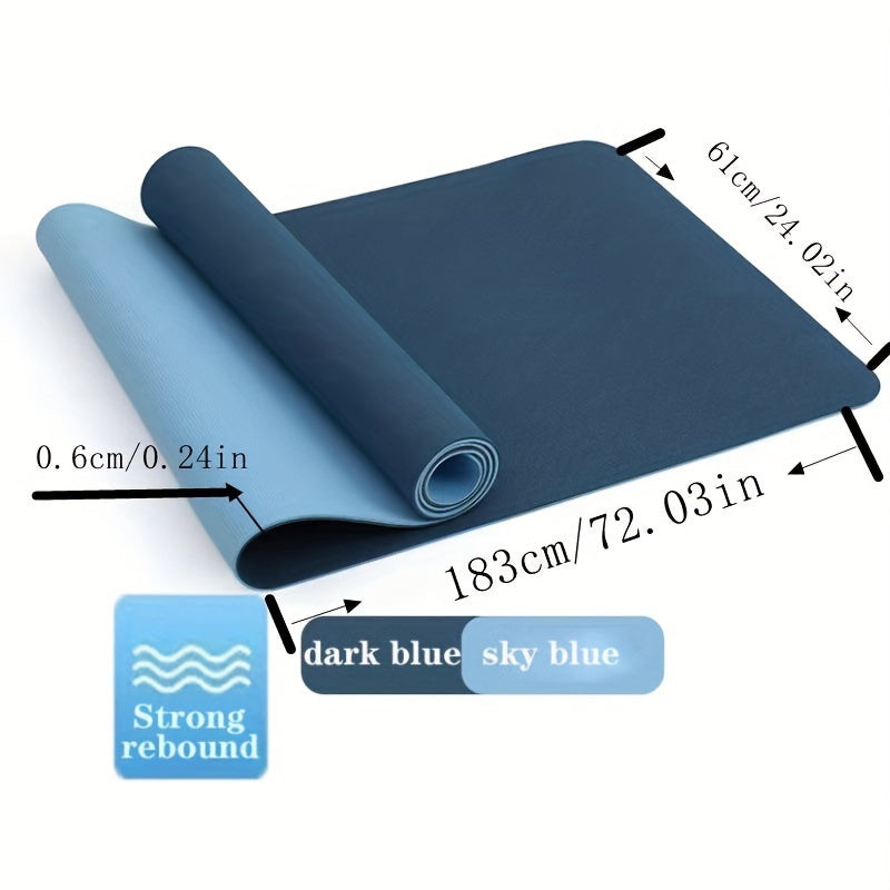 Non Slip Yoga Mat Thick & Wide TPE Mat