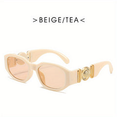Polygon Sunglasses Retro UV400 for Women Men