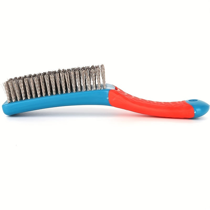Small Stainless Steel Wire Brush for Rust Removal Paint Scrubbing