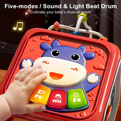 Colorful Musical Baby Activity Cube Toy