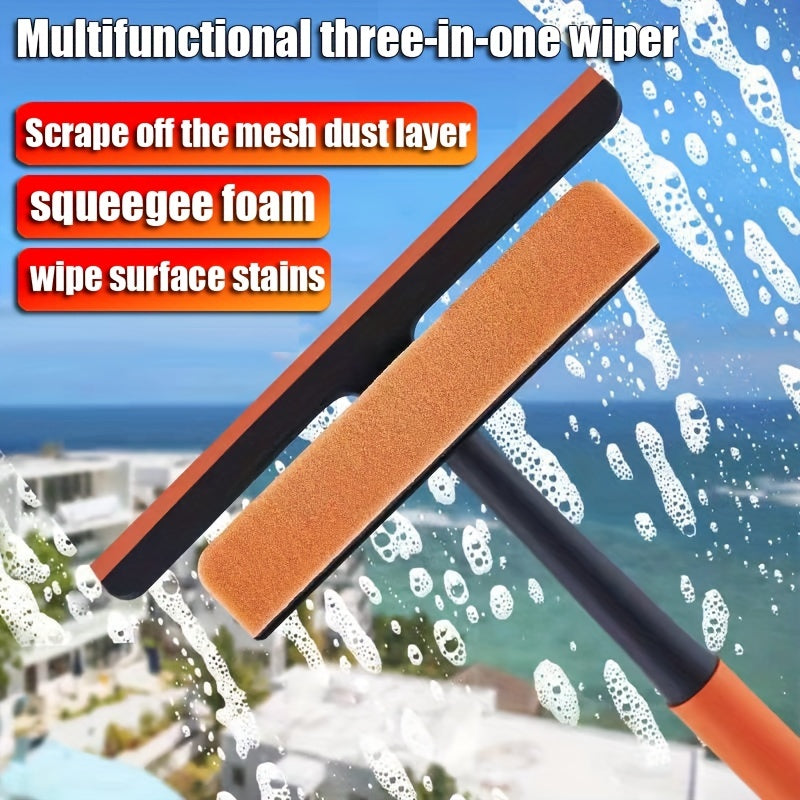 62cm Car Home Dual-use Glass Washing Wiper Sponge Brush