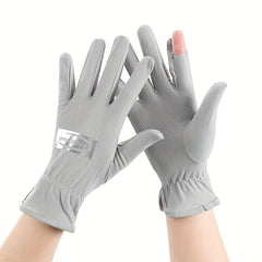 Breathable Sun Protection Gloves for Outdoor Activities