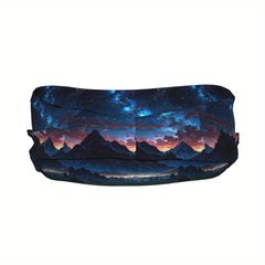 Stretchy Sweat Wicking Headband Sunset Print for Yoga Gym Running