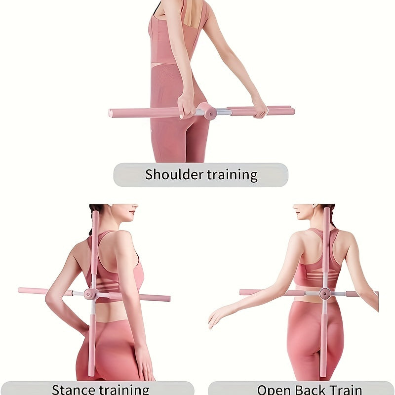 Yoga Stretching Cross Stick Hunchback Posture Corrector Durable Equipment