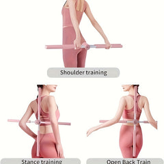 Yoga Stretching Cross Stick Hunchback Posture Corrector Durable Equipment
