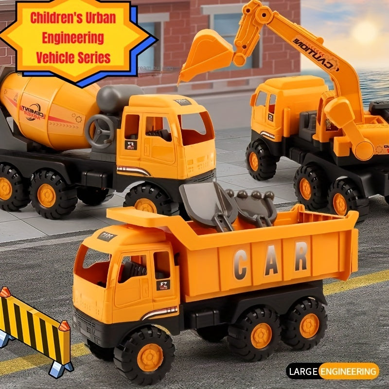 89cm Large Children's Engineering Crane Manual Operation Simulation Tool