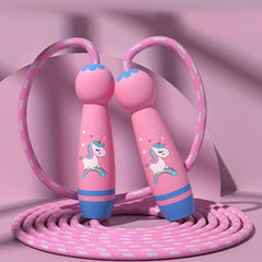 Adjustable Cotton Braided Skipping Rope for Fitness Workout Exercise