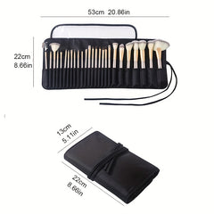 Large Capacity Makeup Brush Storage Bag Waterproof Travel Case