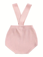 Infant Cotton Suspender Pants Boys Girls