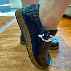 Non Slip Lace Up Skate Shoes Lightweight Walking Shoes Women's Footwear