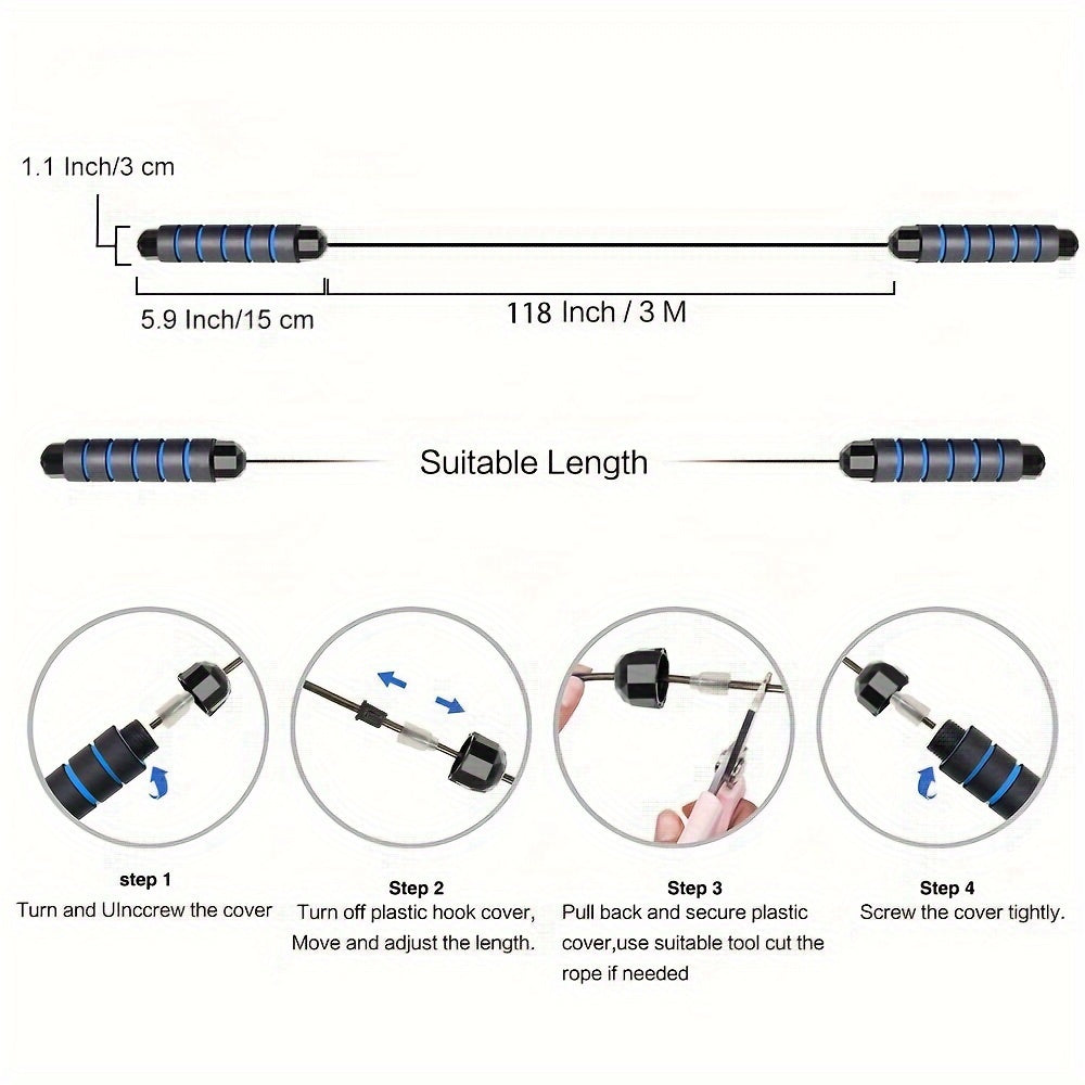 Jump Rope for Fitness Training 2pcs