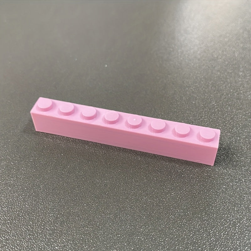 30pcs 1x8 Building Block Parts Compatible MOC 3008 for Boys and Girls Over 6