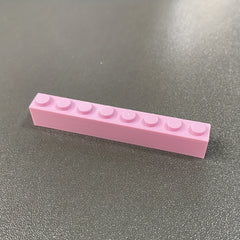 30pcs 1x8 Building Block Parts Compatible MOC 3008 for Boys and Girls Over 6