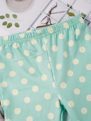 Girls Polka Dots Casual Flare Leg Pants for Spring & Summer