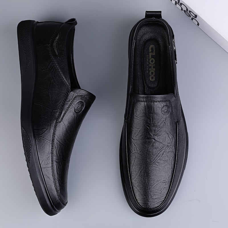 CLOHOO Men's Slip On Soft In Sole Comfortable Casual Dress Shoes