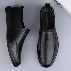 CLOHOO Men's Slip On Soft In Sole Comfortable Casual Dress Shoes