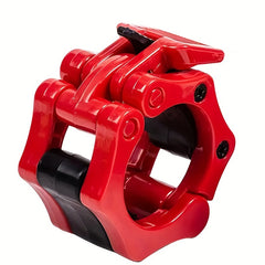 1Pair Barbell Lock Clips for Secure Weight Plates in Gym Weightlifting