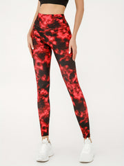 Tie Dye Soft Leggings High Waisted Tummy Control Workout Yoga Leggings