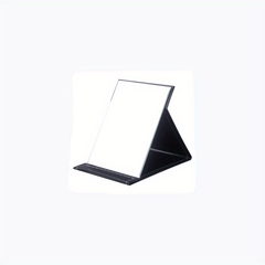 Portable Rectangle Makeup Mirror with Stand for Girls and Women