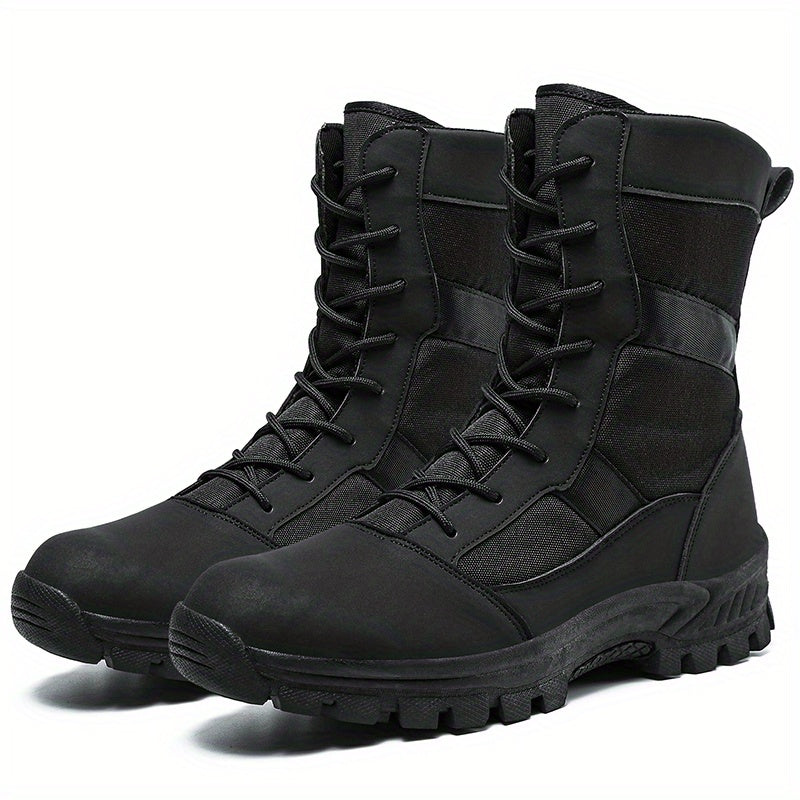 Men's Combat Boots Lace up Army Boots