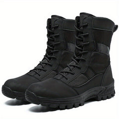 Men's Combat Boots Lace up Army Boots