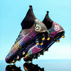 Boy's High Top Non Slip AG Football Cleat