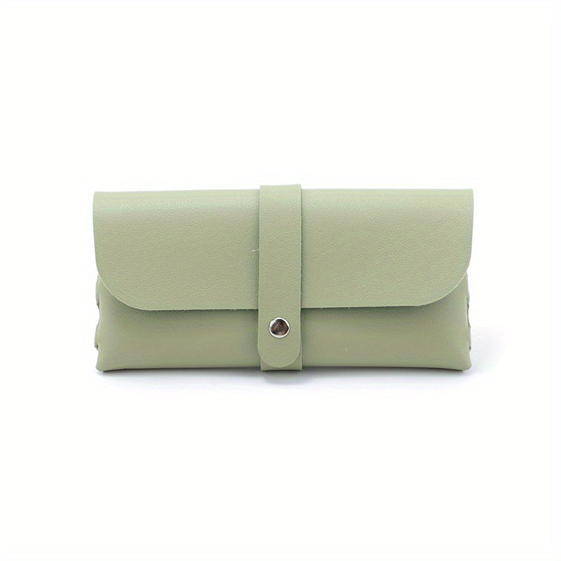 Magnetic Glasses Bag PU Leather Sunglasses Case Cover