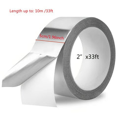 Waterproof Fireproof Aluminum Foil Tape For Ventilation Duct
