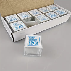 1000pcs Pre-Cleaned Microscope Cover Glass Slides 10x 100pcs 18x18mm