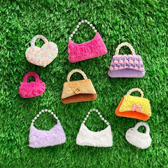 Doll Dressing Bag Handbag for Dollhouse Decoration