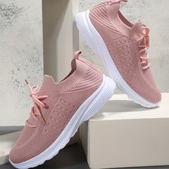 Women's Mesh Breathable Sports Shoes Lightweight Casual Walking Shoes