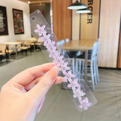 10 Pcs Mini Flower Hair Clips Decorative Hair Accessories For Girls