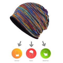 Winter Pullover Hat Women Hip Hop Caps Skating Ski Caps