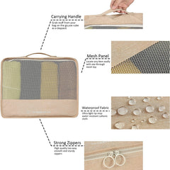 7pcs Travel Storage Bag Set Luggage Organizer Accessories Lightweight