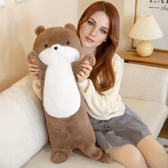 Cute Otter Shaped Plush Pillow - Perfect Birthday Gift