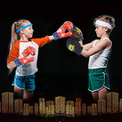 Boxing Punching Bag With Gloves - Fitness Training Sandbag