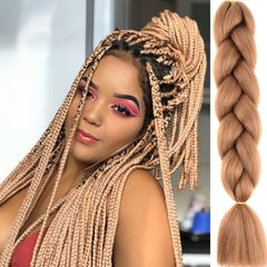 1pc 60-100g Jumbo Braiding Hair Ombre Extensions