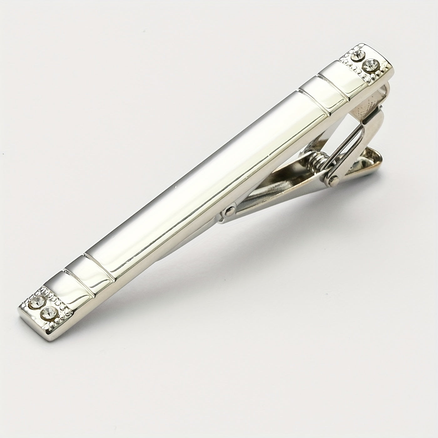 Copper Men's Tie Clip Formal Dress Accessory