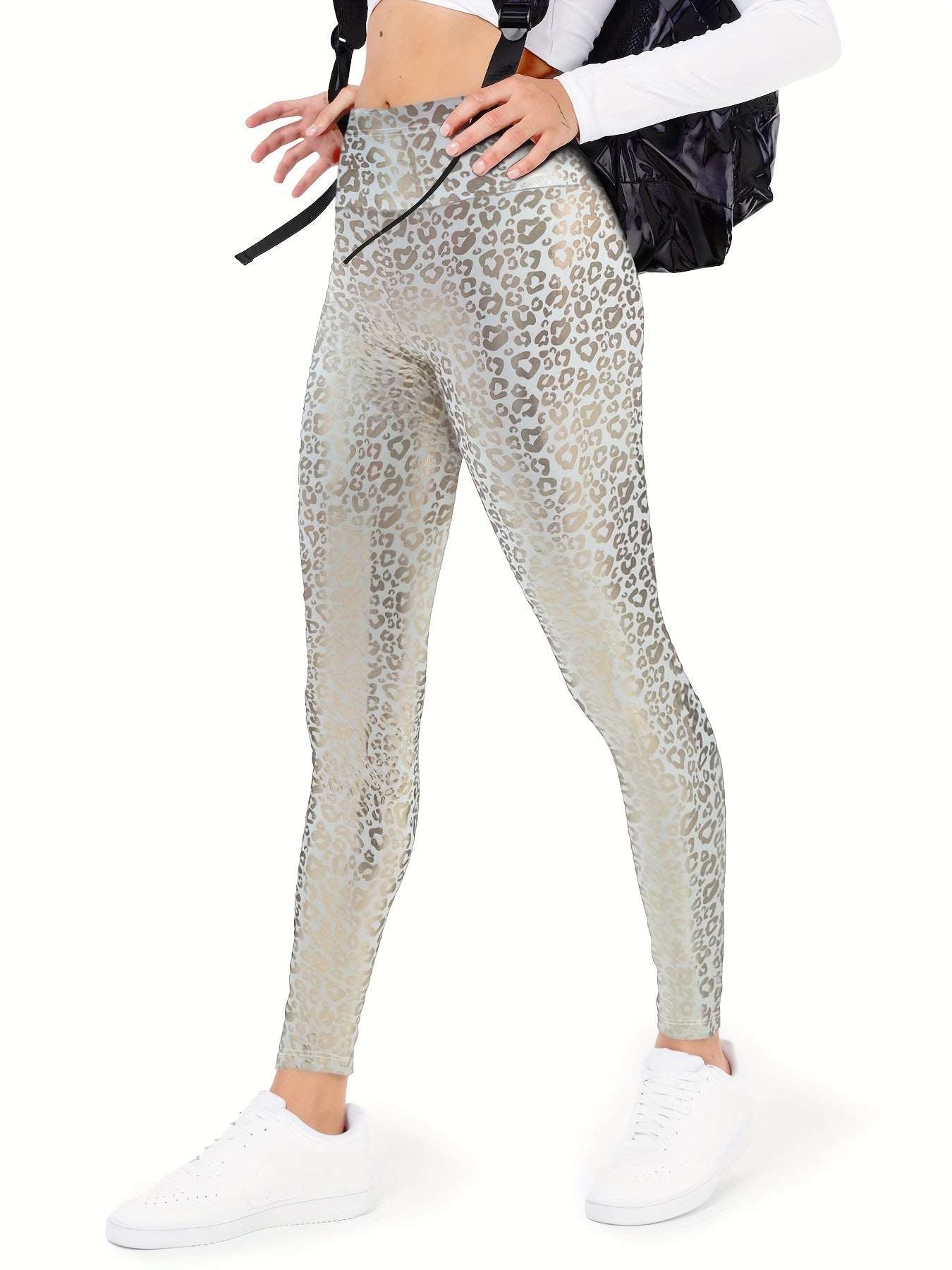 Leopard Wideband High Rise Leggings