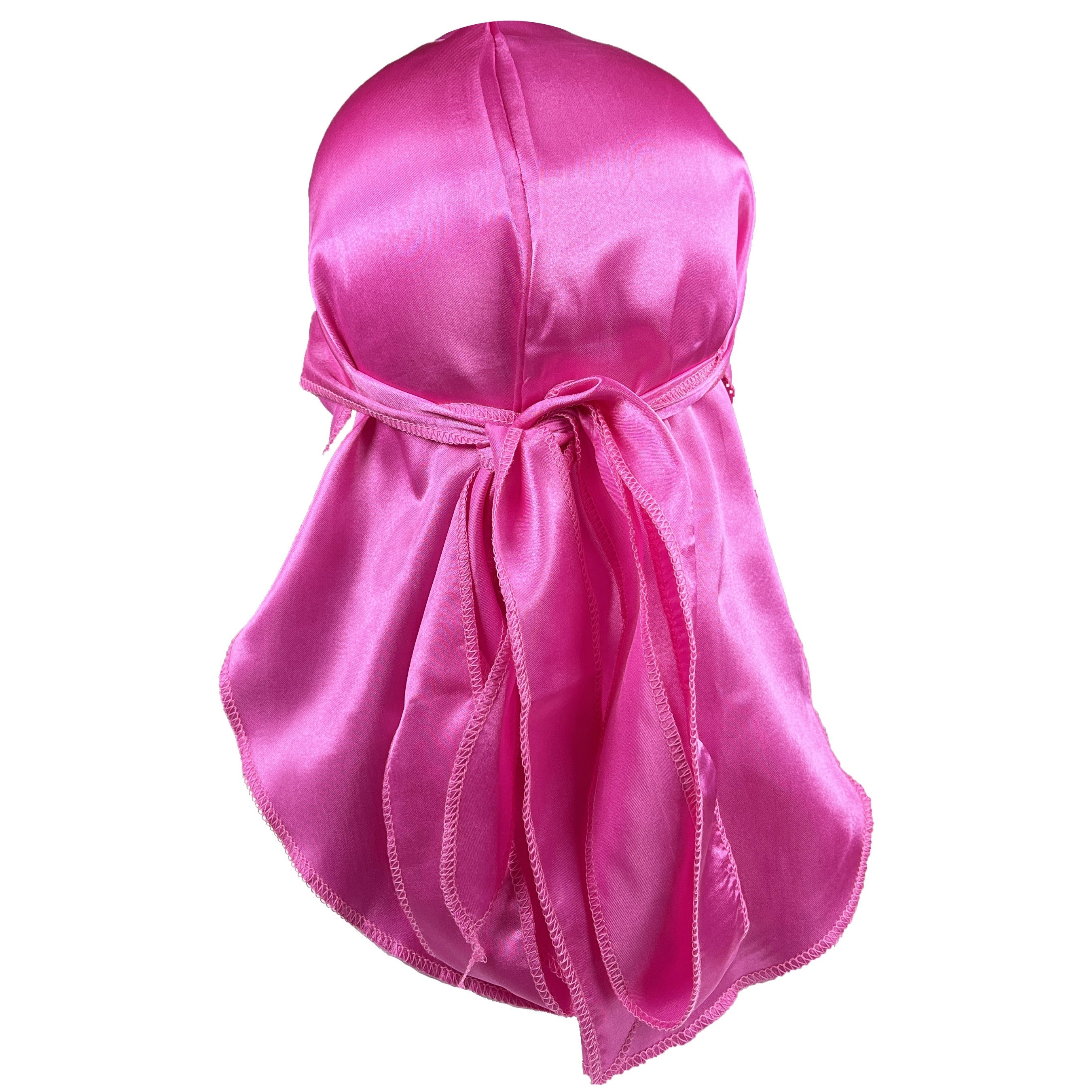 3pcs Flag Pattern Durag With Long Tail Silk Like Satin Durag