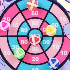 Sticky Ball Dart Board Game Family Party Fun