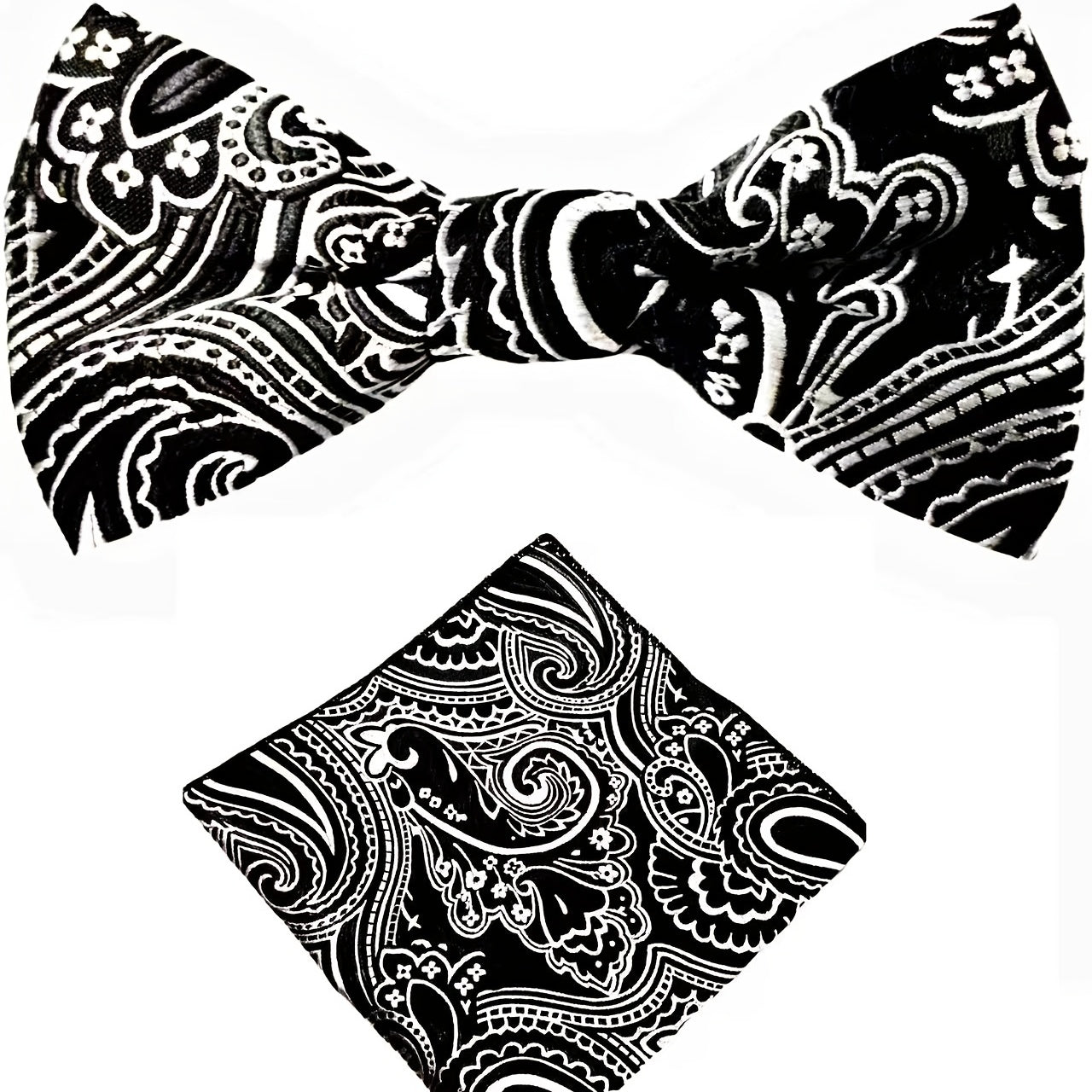 Men's Bow Tie Square Scarf Box Set Business Classic