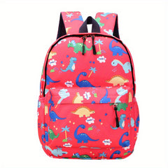 Kids Dino Backpack Large Capacity Lightweight School Bag