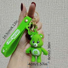 Love Bear Keychain For Men Bag Pendant Creative Cartoon Keychain
