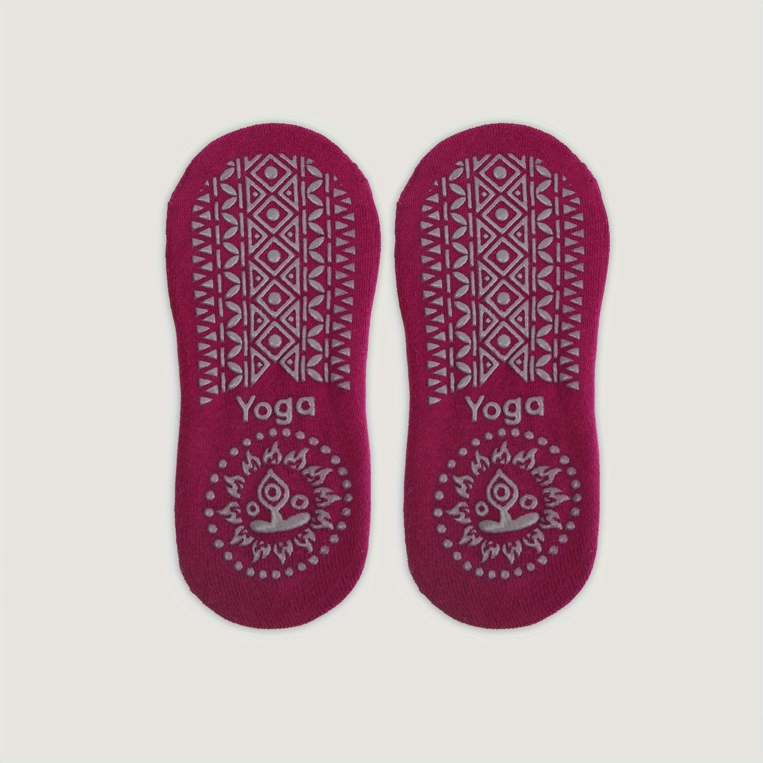 Women's Thick Cotton Yoga Socks Non-slip Breathable Dance Pilates Socks