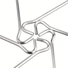 12pcs Aluminum Tent Stakes & Hooks for Camping & Canopy