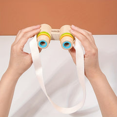 Kids Wooden Binoculars Educational Toy