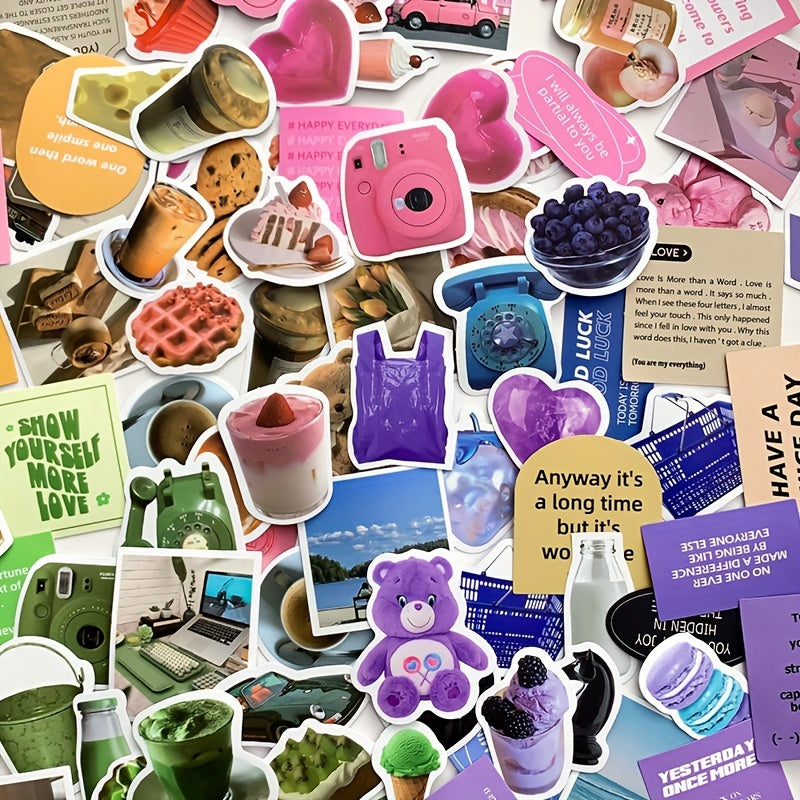 Foam Sticker Bag Leisure Dream Series Hand Curtains DIY Materials
