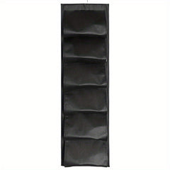 Shoe Storage Hanging Bag 12 Grids Home Wardrobe Nonwoven Shoe Rack